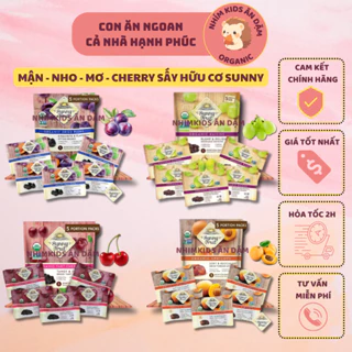 [Date T7-T11/2025] Nho - Mận - Việt Quất - Cherry sấy khô hữu cơ cho bé