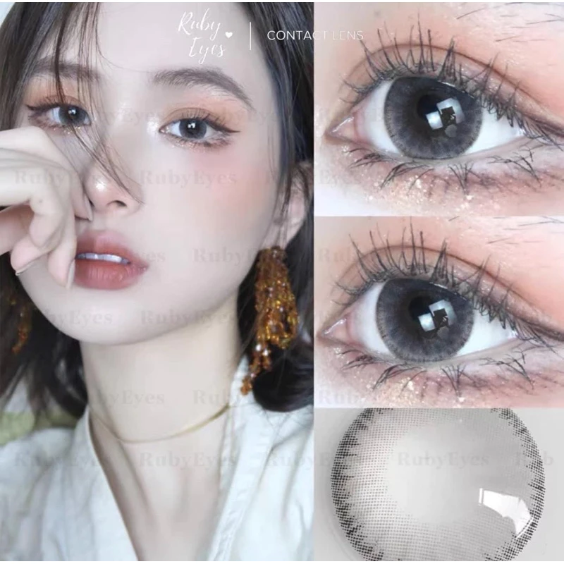 Lens xám thạch (có cận) tặng khay gương dụng cụ