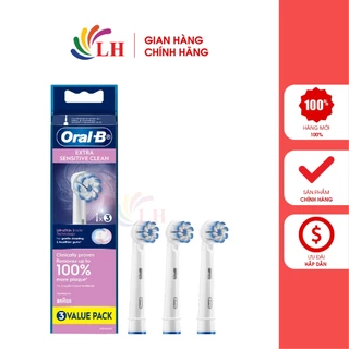 Đầu bàn chải thay thế bàn chải điện Oral-B Extra Sensitive Clean - Siêu mềm mại - Thích hợp cho răng nhạy cảm