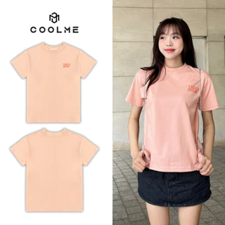 Áo babytee basic màu hồng siêu tôn dáng, áo thun babytee nữ local brand Coolme