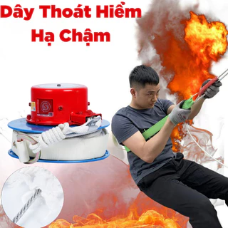 Dây thoát hiểm tự động hạ chậm ĐIỆN LỢI cứu sinh chống rơi nhà cao tầng EFIRE-HC