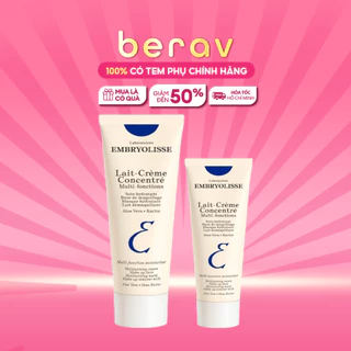 Kem Dưỡng Ẩm, Sáng Bóng, Siêu Phục Hồi Da Embryolisse Lait Creme Concentre (2/30/75ml)