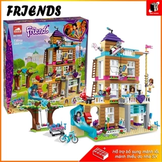 Đồ chơi lắp ráp xếp hình Friend House Ngôi nhà tình bạn 41340 10859 | Hỗ trợ chi tiết thiếu bởi Moc Homes