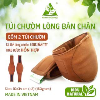 Túi Chườm Lòng Bàn Chân NAM NGUYÊN DƯỢC Làm nóng bằng Vi sóng, Giảm đau nhức lòng bàn chân