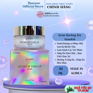 Kem Dưỡng Trắng Da Ốc Sên Goodal Premium Snail Tone Up Cream 30ml Hàn Quốc