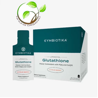 (Chính hãng/ Có bill) Glutathione Cymbiotika nâng tông, trẻ hóa làm trắng làn da, bổ trợ gan Regenesis 25 gói Mỹ Vegan