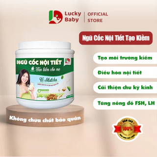 Ngũ cốc nội tiết TẠO KIỀM tự nhiên Luckybaby DÀNH CHO PHỤ NỮ - không chất bảo quản [Luckybaby Store]