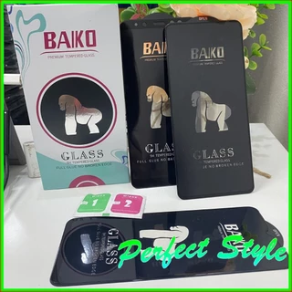 Cường lực Baiko Full màn Oppo A77s A76 A74 4G 5G A73 2020 A72 A7 A54S trong suốt chuẩn HD