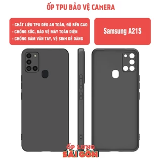 Ốp lưng Samsung A21s / M21/M30S / M31 chất liệu TPU dẻo,chống sốc và bảo vệ camera máy.Ảnh thật shop tự chụp