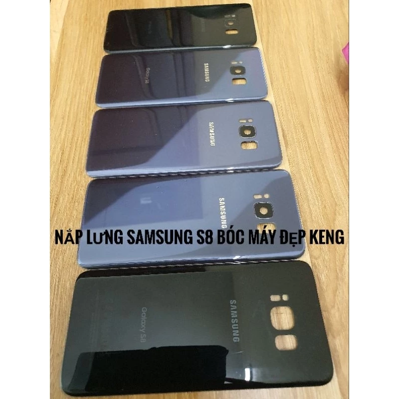 NĂP LƯNG SAMSUNG GALAXY S8 BÓC MÁY ĐẸP