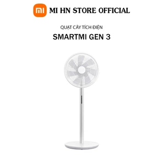 Bản Quốc Tế - Quạt đứng thông minh tích điện Smartmi Gen 3 có remote - Bảo hành 6 tháng