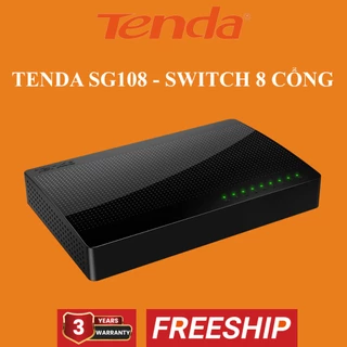 Tenda SG108 - Switch 8 cổng Gigabit - Bảo Hành 36 Tháng