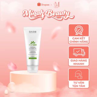 (Hàng Công Ty) Sữa Rửa Mặt Babe Stop Akn Purifying Cleansing Gel Sạch Sâu, Dịu Nhẹ Cho Mọi Loại Da 200ML