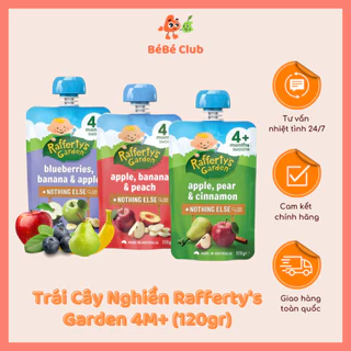 Trái Cây Nghiền Rafferty's Garden 4M+ (120gr)