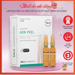 Tinh chất Peel INNO - EXFO AKN Peel Tái Tạo Da Cho Da Mụn 6 x 2 ml