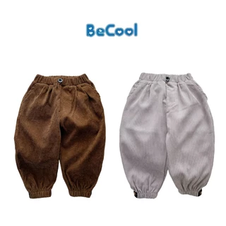 Quần dài thu đông phong cách Hàn Quốc TOTC- BeKorea cho bé trai bé gái size 7-25kg