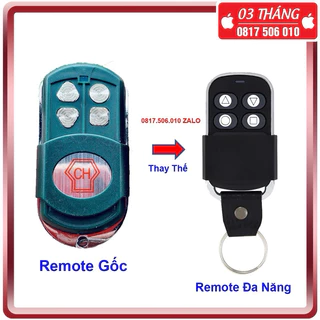 [TẶNG PIN][CHỐNG NƯỚC] 365mhz CH-V6/ CH-V9/ CH-F9 Remote cửa cuốn mã nhảy đã kèm sẵn pin giá tốt