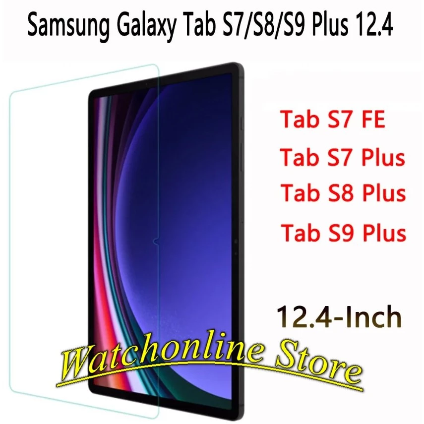 Cường lực Samsung Galaxy Tab S9 FE , S9 Plus S8, S8 Plus ,S7 FE, S7 Plus , S7 trong suốt bảo vệ màn hình