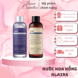 Nước hoa hồng Klairs làm dịu da, se khít lỗ chân lông, cấp ẩm cho da 180ml - BonnieCosmetics