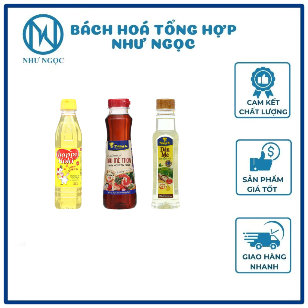 Dầu Mè Tường An/ Dầu Koki 400ml - Bách Hóa Tổng Hợp Như Ngọc