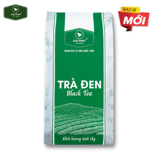 Trà đen Lộc Phát vị đậm thơm ngon gói lẻ 100g-200g-500g