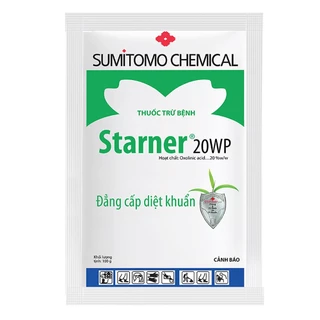 Thuốc Trừ Bệnh STARNER 20WP Nhật Bản 100g - đặc trị vi khuẩn, cháy bìa lá cho cây kiểng