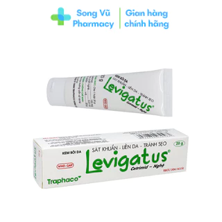 Kem bôi da liền sẹo, sát khuẩn Levigatus 20g