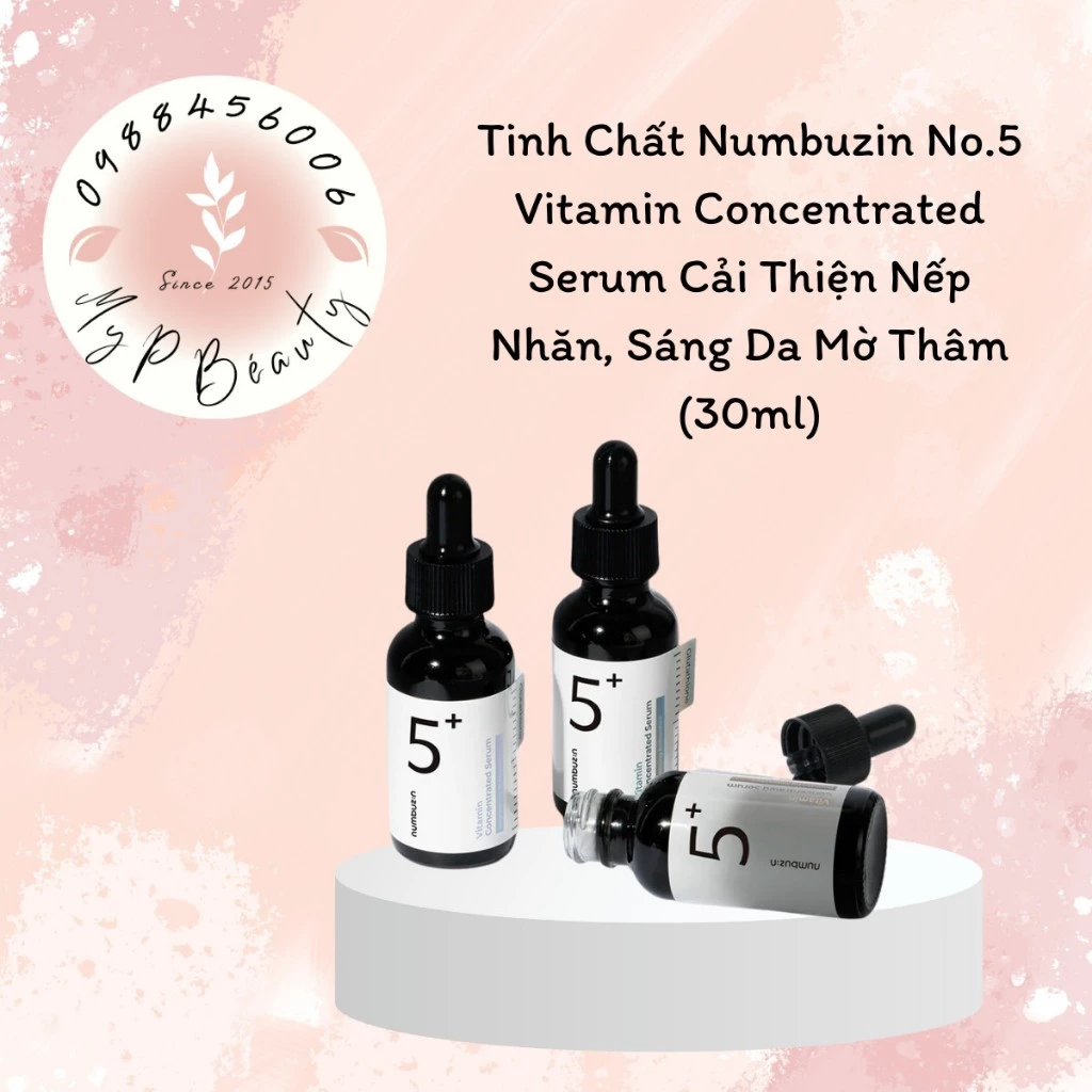 Tinh chất  sáng da  NUMBUZIN No 5 Vitamin Concentrated Serum 30ml ( đủ bill)