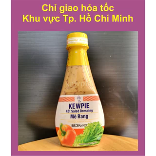 KEWPIE - chai 210ml - SỐT MÈ RANG / Salad Dressing Roasted Sesame