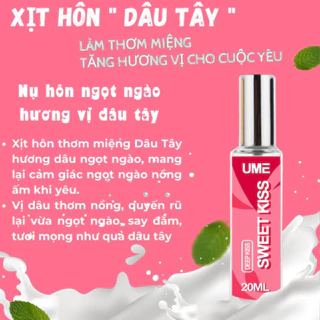 ( MUA 4 TẶNG 1 ) Xịt thơm miệng hương trái cây - Chai 20ml vị ngọt tình yêu