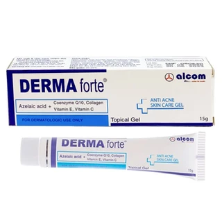 Gel Derma Forte ngừa mụn, ngừa thâm, mờ sẹo, dưỡng da tuýp 15g