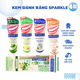 Kem Đánh Răng Sparkle Chống Sâu Răng Làm Trắng Răng - Kem Đánh Răng Thái Lan Giúp Răng Chắc Khỏe