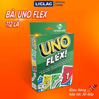 Bài UNO Flex 112 lá với thẻ bài Flex quyền lực giúp thú vị và hấp dẫn hơn, Board Game giải trí