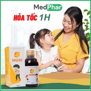 Siro Muxi - Hỗ trợ giảm ngạt mũi, sổ mũi, chảy mũi