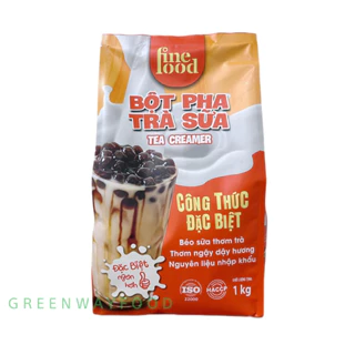 Bột kem béo FineFood, pha trà sữa thơm béo, tôn vị trà 1kg