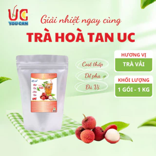 Trà Vải UC Hàng Công Ty, Nước Uống Giải Khát, Thơm Ngon, Chuẩn Vị, Dễ Pha (1 gói 1kg)