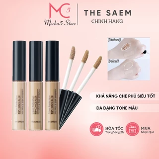 Kem che khuyết điểm quốc dân THE SAEM Cover Perfection Tip Concealer SPF28/PA+ CKĐ chống nắng che phủ hoàn hảo cực tốt