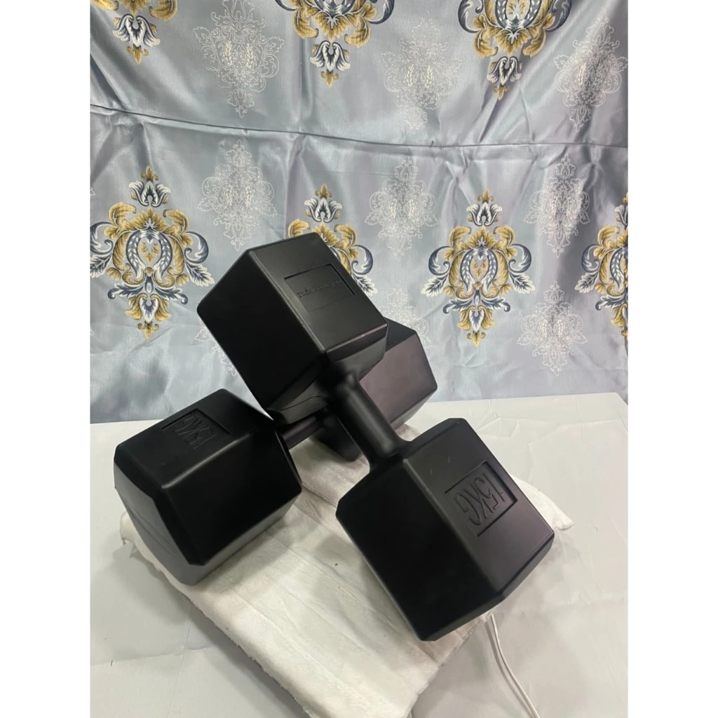 Tạ Tay tập Gym từ 1kg đến 15kg/1 chiếc(nhựa cao cấp đúc bê tông) ĐÃ ĐÚC SẴN