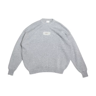 Áo Sweater Boxy SNAZZY Unisex Chất Liệu Sợi Len Chính Hãng - PLATINUM MAZE KNIT