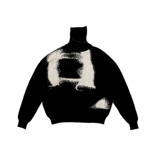 Áo Sweater Boxy SNAZZY Unisex Chất Liệu Sợi Len Chính Hãng - AWAKE TURTLENECK KNIT