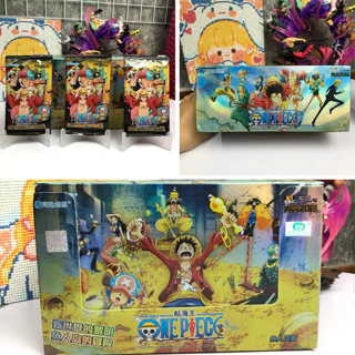 Full box hộp 20 pack thẻ bài hải tặc, thẻ nhân phẩm One Piece Bản Wanted VIP - thẻ sưu tầm siêu đẹp