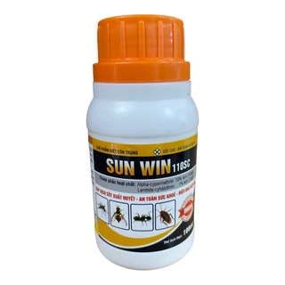 Thuốc diệt muỗi SUN WIN (Chai 100ml); diệt muỗi, kiến, gián cực hiệu quả, được cấp phép dùng trong y tế và gia dụng