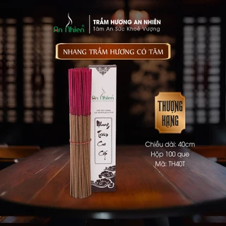 Nhang Trầm Hương Thượng Hạng Trầm Hương An Nhiên TH40T 40cm Hộp 100 Que