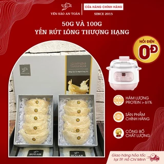 Yến sào Nha Trang Khánh Hoà nguyên chất, Yến rút lông thượng hạng đẳng cấp, bổ dưỡng Yến sào an toàn.