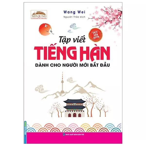 sách - Tập viết tiếng Hàn dành cho người mới bắt đầu