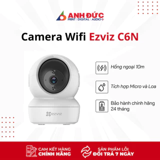 Camera Wifi Trong Nhà Xoay 360 Độ Ezviz C6N 1080p, C6N 4MP - Hàng Chính Hãng Bảo Hành 24 Tháng