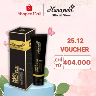 Kem Tan Mỡ Bụng Hana Belly Slim Săn Chắc Da Hanayuki Chính Hãng 150g