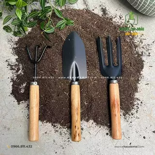 Bộ 3 MÓN dụng cụ làm vườn mini: Tiện lợi, dễ sử dụng