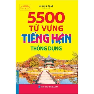 sách - MinJung 5500 từ vựng tiếng Hàn thông dụng