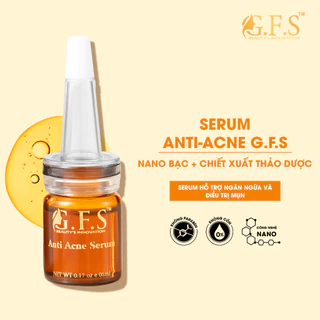 Serum giảm mụn GFS – Anti Acne Serum, giảm mụn, mờ thâm, sẹo 05ml